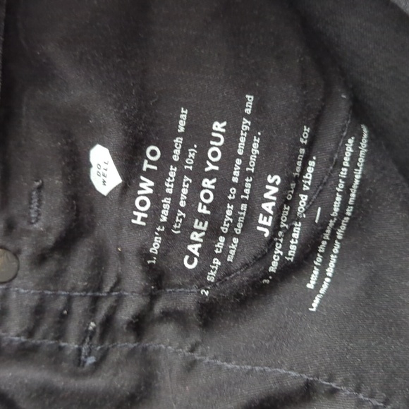 Madewell Jeans Sz 25 - Picture 5 of 7